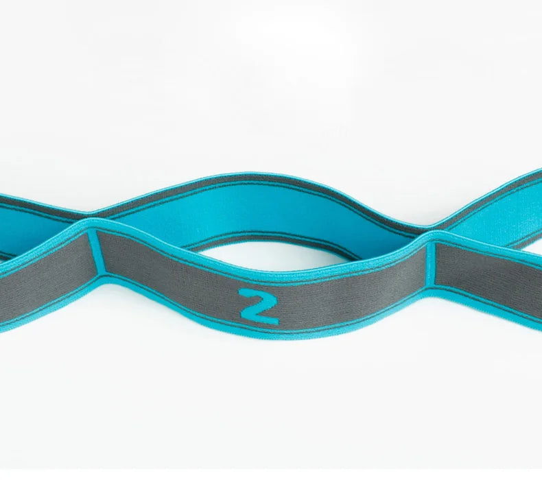 Elastic Yoga Stretching Strap with Loops